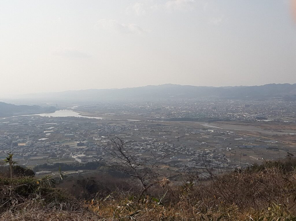 最初ヶ峰展望台から