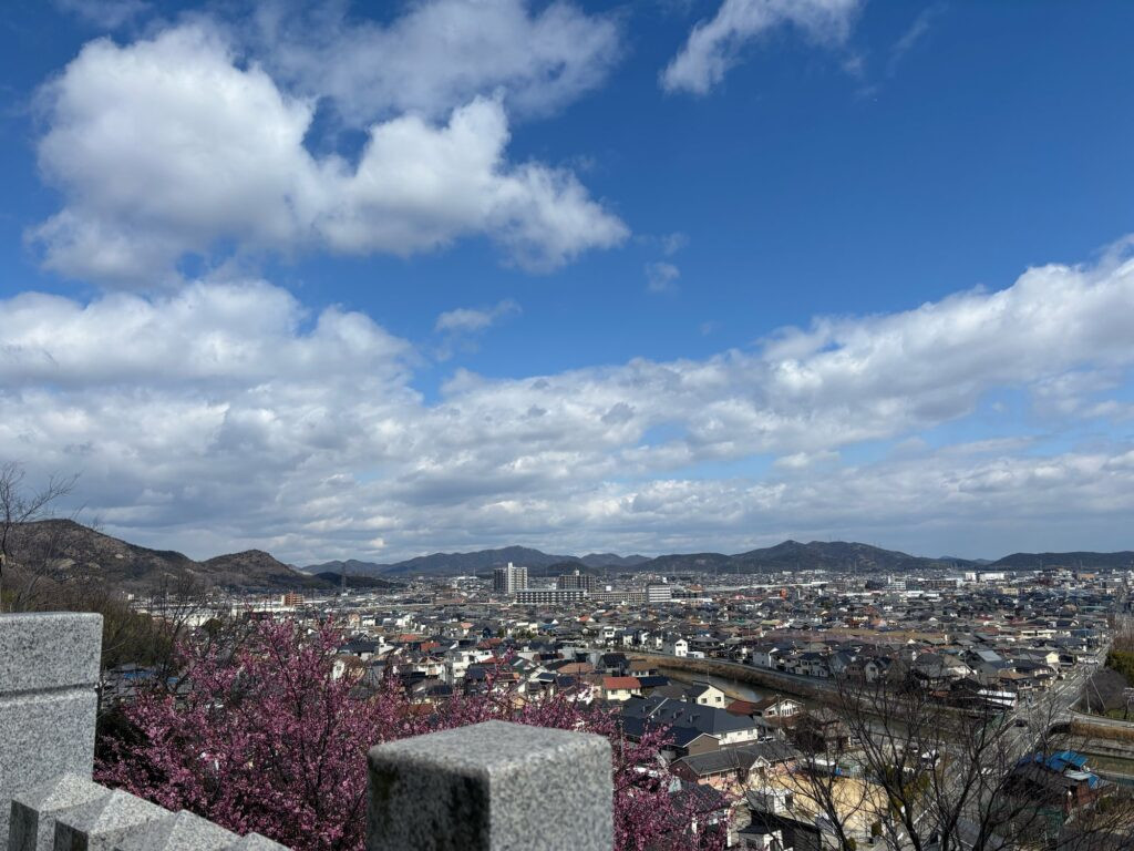 生石神社からの眺め