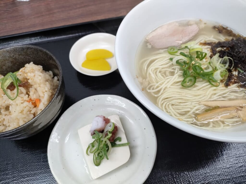鞆の浦ラーメン鯛丸