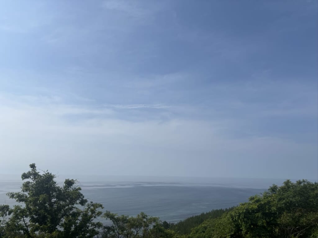 琴引浜のあたり